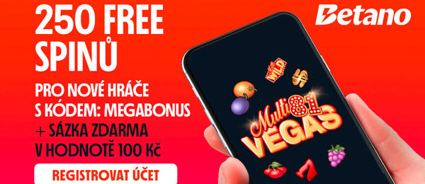 Betano promo kód MEGABONUS